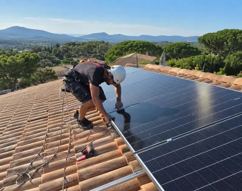 Installateur panneaux solaires Colombières-sur-Orb — pose photovoltaïque sur toiture